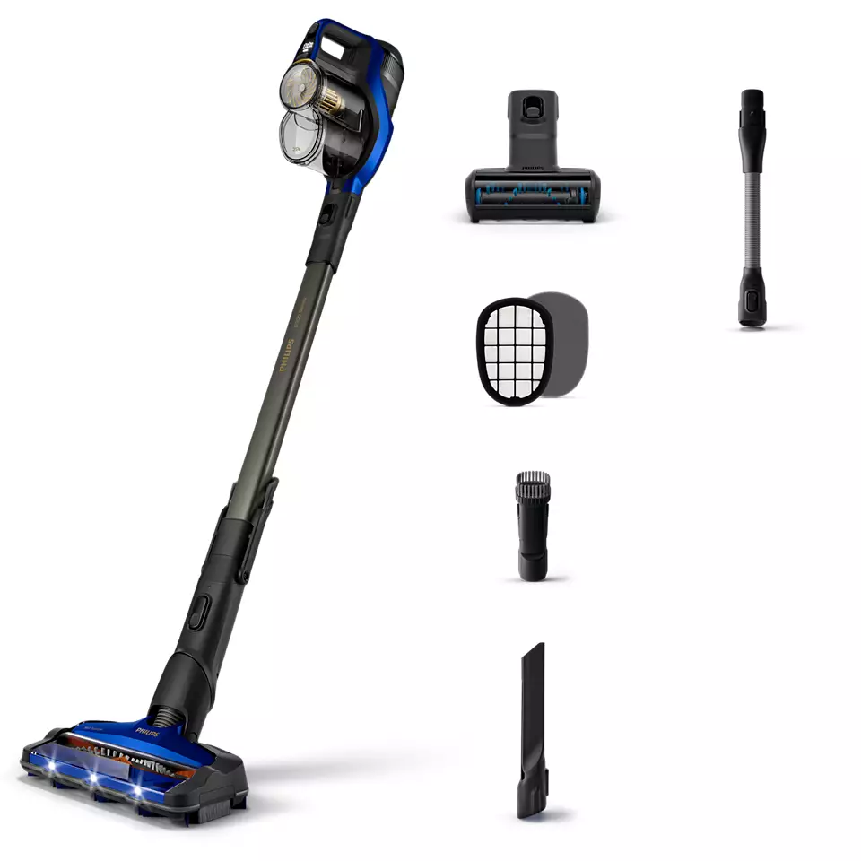 Petit électroménager aspirateur balai sans fil PHILIPS XC8049 infinytech Réunion 01