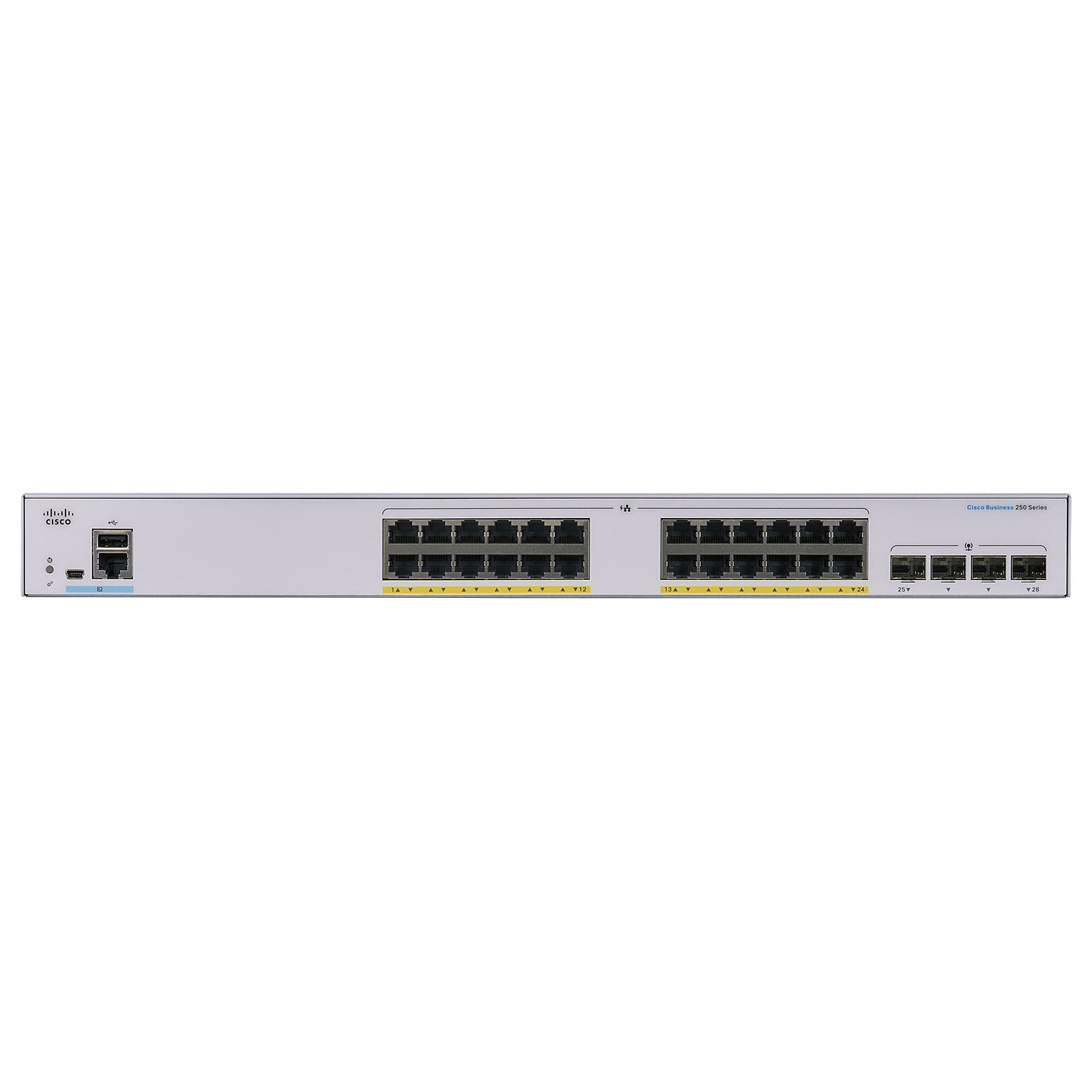 Matériels informatique switch CISCO CBS250-24P-4G infinytech Réunion 02