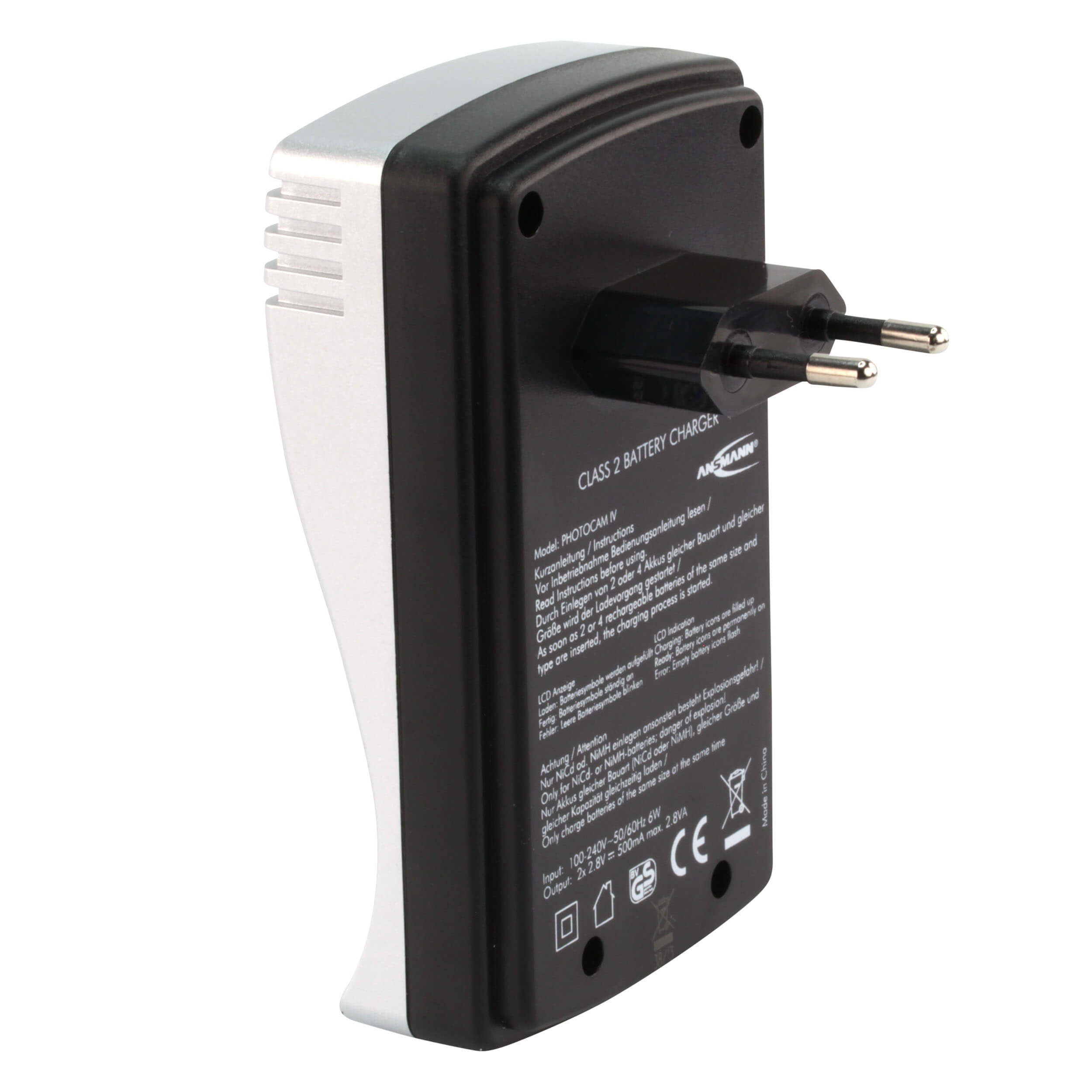 Matériels informatique chargeur de piles LR03 LR06 ANSMANN Photocam IV LCD infinytech 02