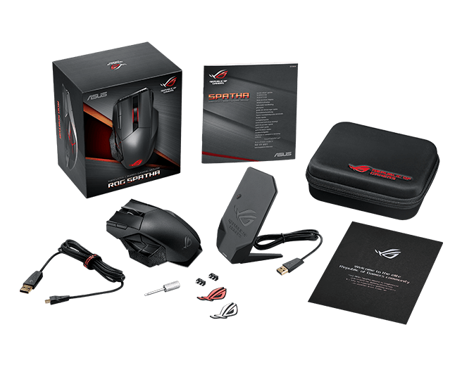 Matériels informatique souris ASUS ROG Spatha infinytech Réunion 06