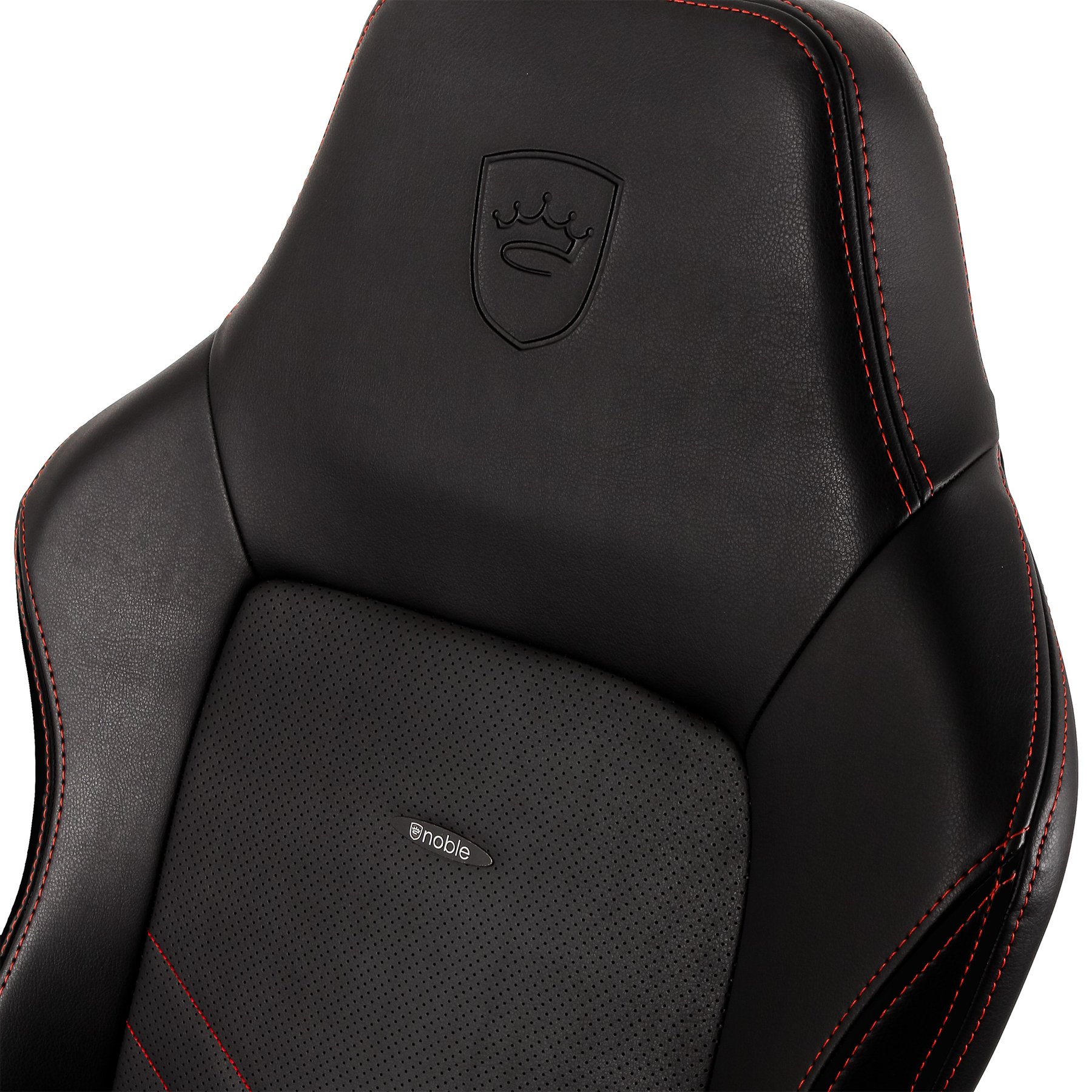 Matériels informatique NOBLECHAIRS HÉROS Noir Rouge infinytech Réunion 03