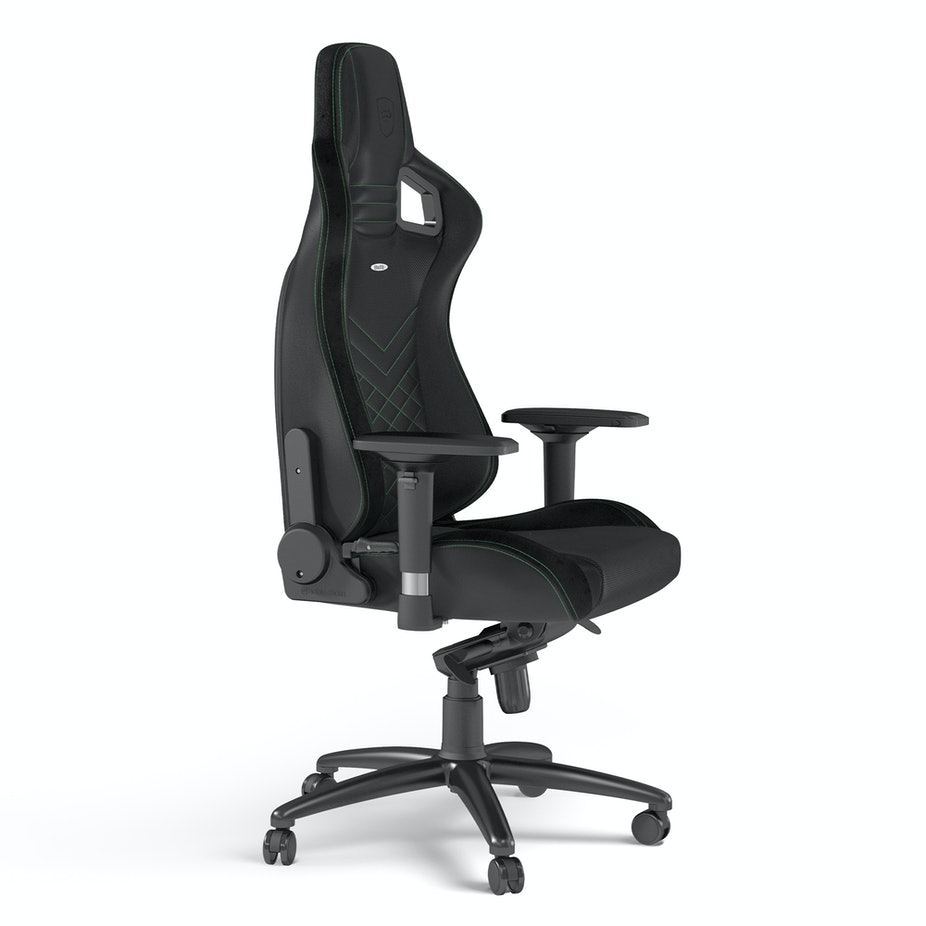Matériels informatique siège Gaming NOBLECHAIRS EPIC Noir Vert infinytech Réunion 04