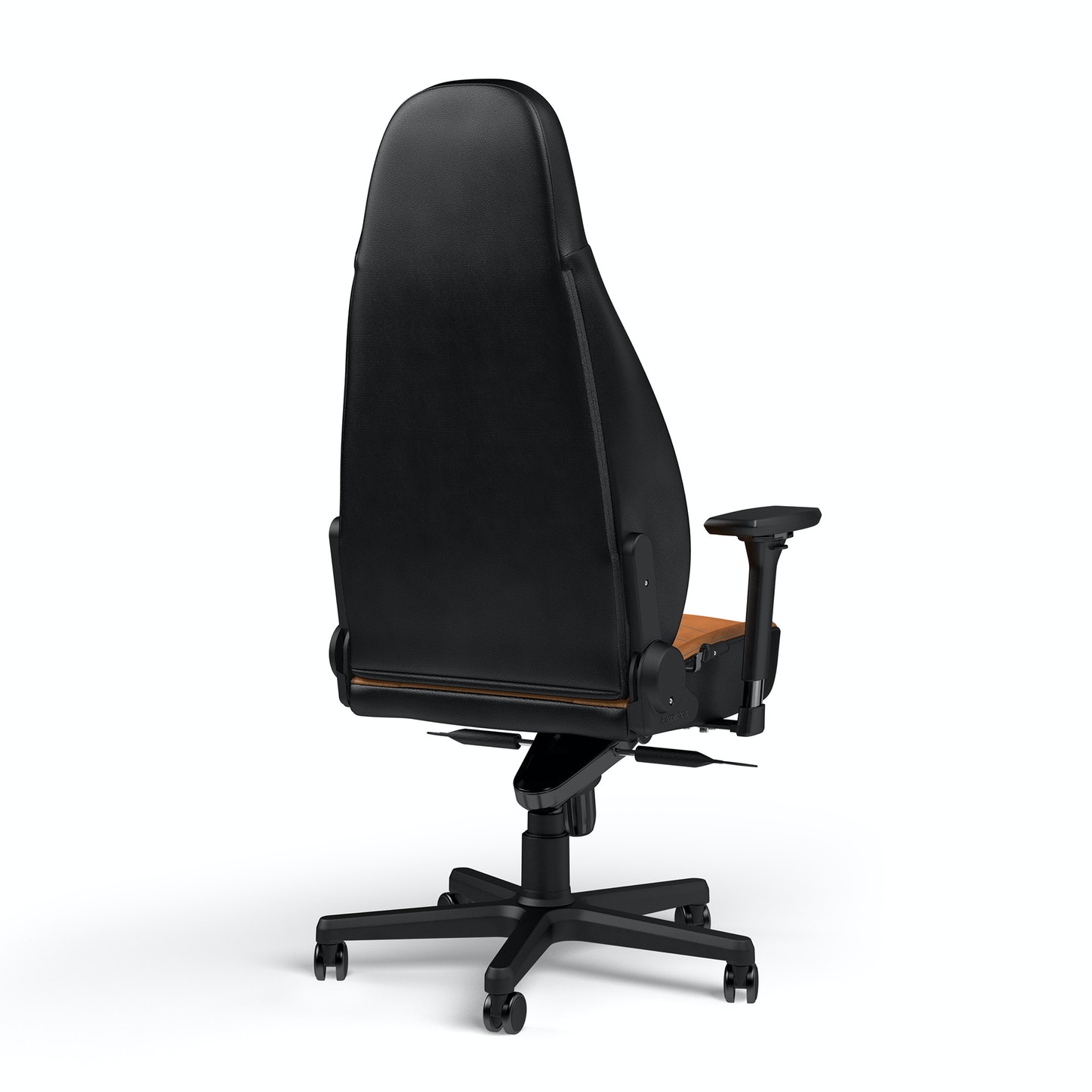 Matériels informatique siège Gamer NOBLECHAIRS ICON CUIR VÉRITABLE COGNAC NOIR infinytech Réunion 02