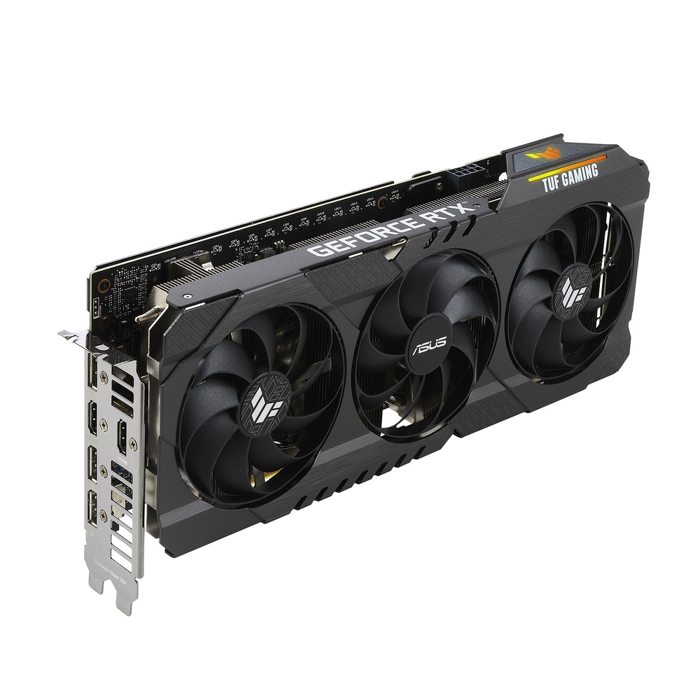Matériels informatique carte graphique ASUS TUF GeForce RTX 3060 Ti O8G GAMING V2 LHR infinytech Réunion 02
