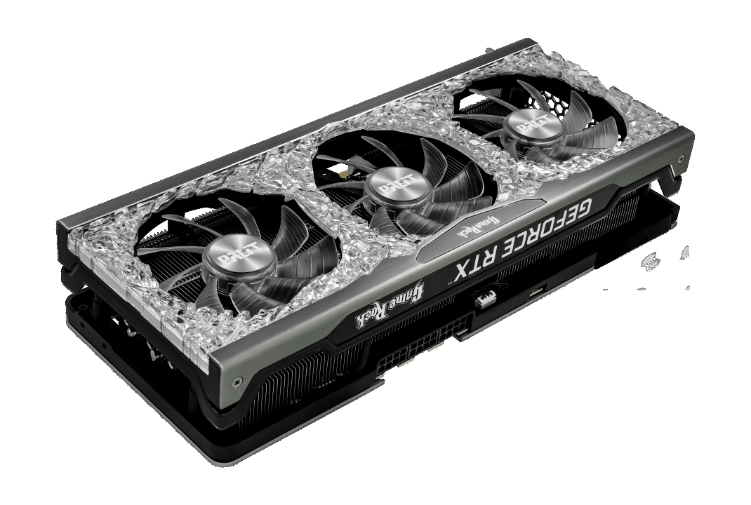 Matériels informatique carte graphique PALIT GeForce RTX 3080TI GAMEROCK 12GB LHR infinytech Réunion 05