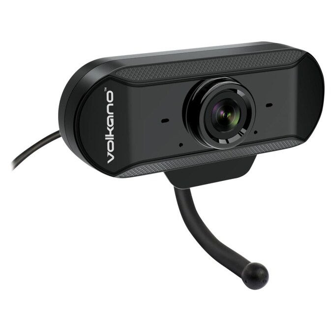 Matériels informatique webcam USB VOLKANO VK-10102-BK Série Zoom Full HD infinytech Réunion 02