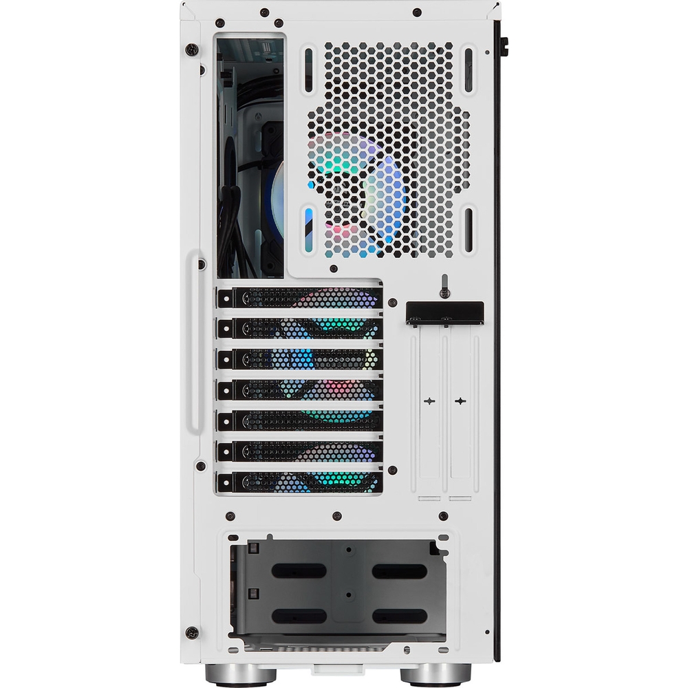 Matériels informatique boitier CORSAIR iCUE 465X RGB Blanc infinytech Réunion 05