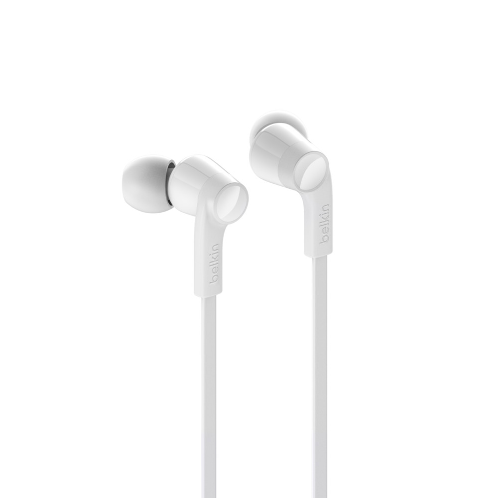Matériels audio écouteurs BELKIN avec connecteur Lightning Blanc infinytech Réunion 02