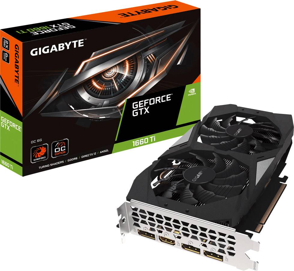 Matériels informatique carte graphique GIGABYTE GTX 1660 Ti OC 6 GB GDDR6 infinytech Réunion 01