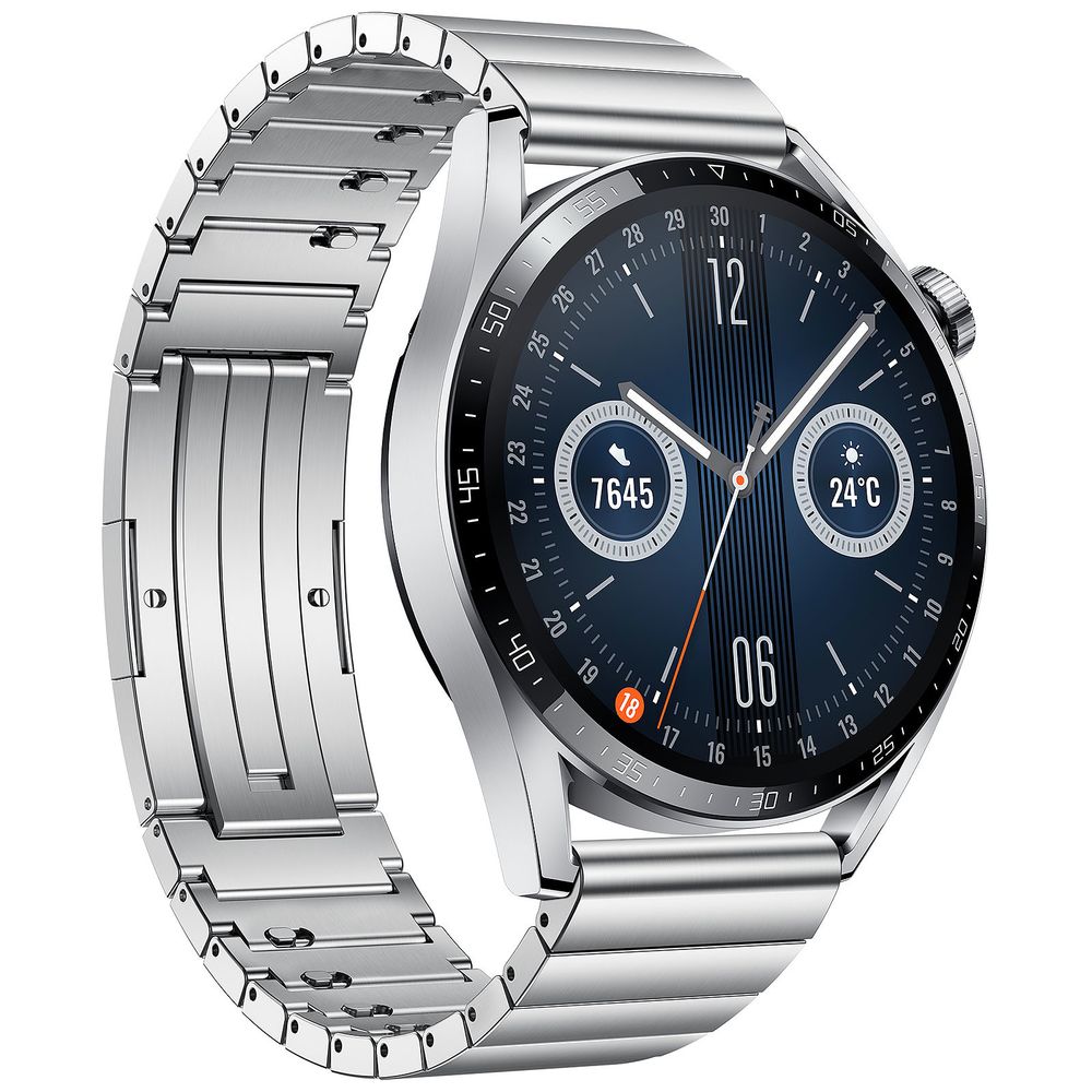 Objets connectés montre connectée HUAWEI Watch GT 3 Elite Edition 46mm Acier infinytech Réunion 02