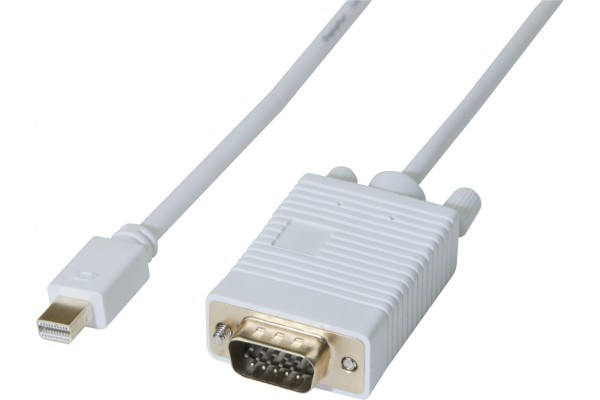 Matériels informatique câble Mini DisplayPort 1.1 vers VGA 3m infinytech Réunion 01
