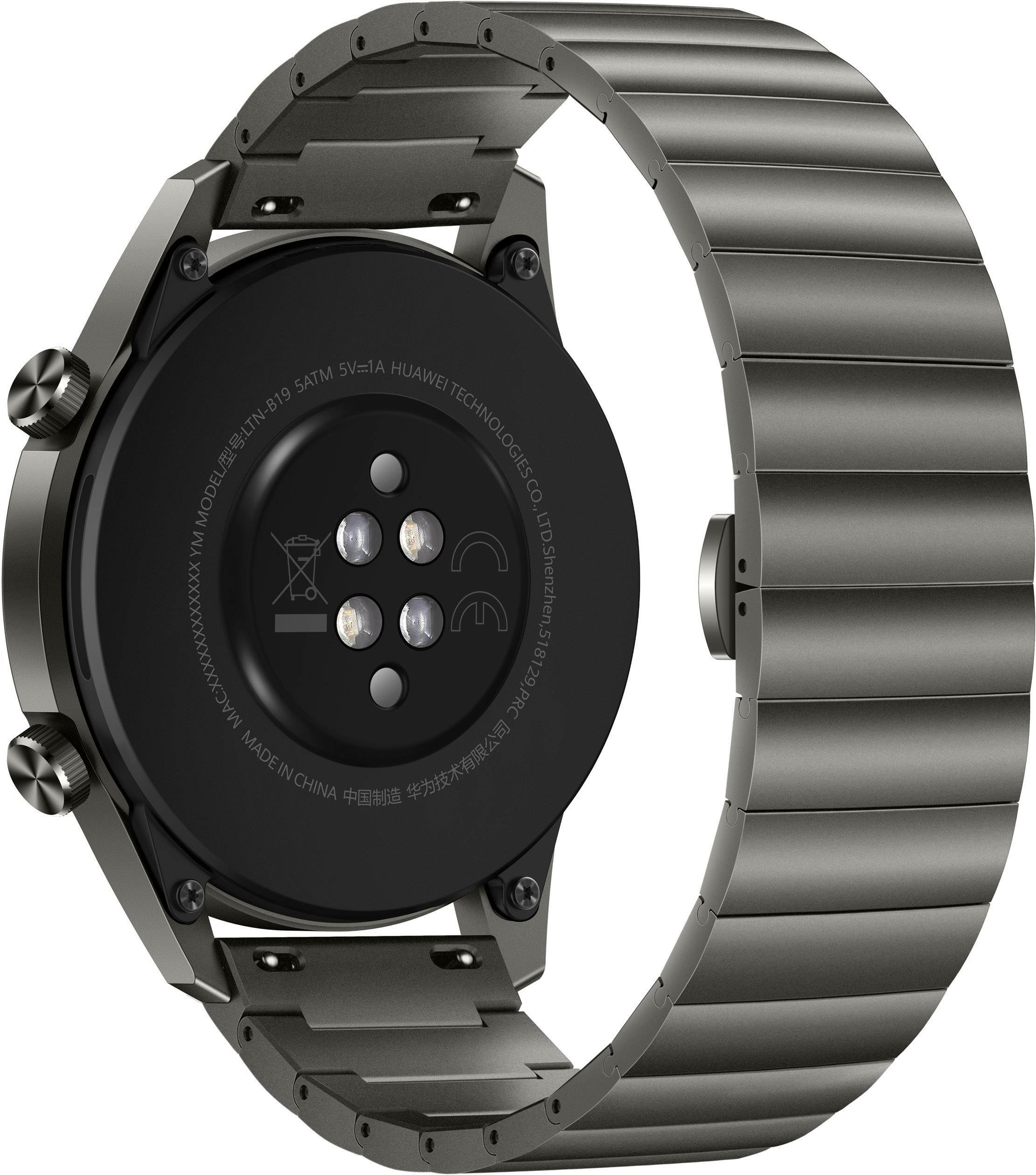 Montre connectée HUAWEI Watch GT 2 46 mm L gris titanium infinytech Réunion 02