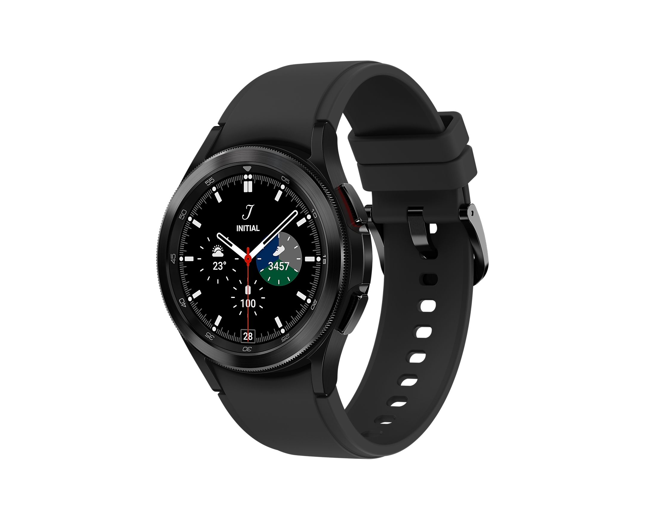 Objets connectés montre connectée SAMSUNG Galaxy Watch 4 Noire 42mm infinytech Réunion 02