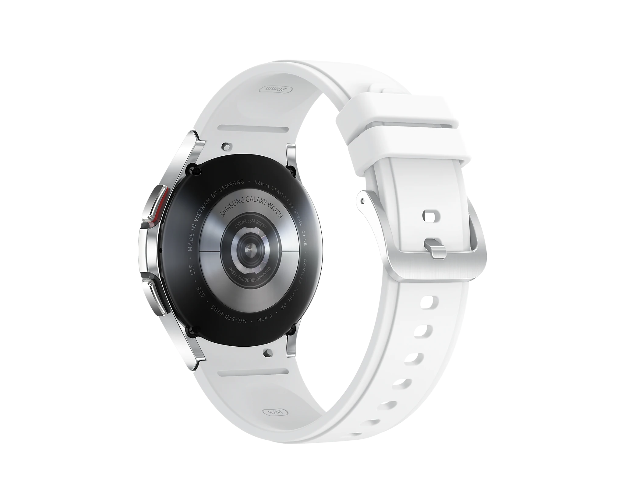 Objets connectés montre connectée SAMSUNG Galaxy Watch 4 Classic Blanc 46mm SM-R880 infinytech Réunion 03