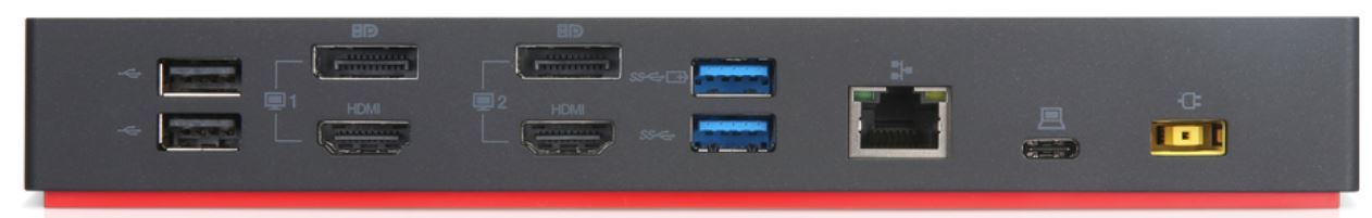 Matériels informatique Dock LENOVO ThinkPad hybride USB-C avec USB-A 40AF0135EU infinytech Réunion 02