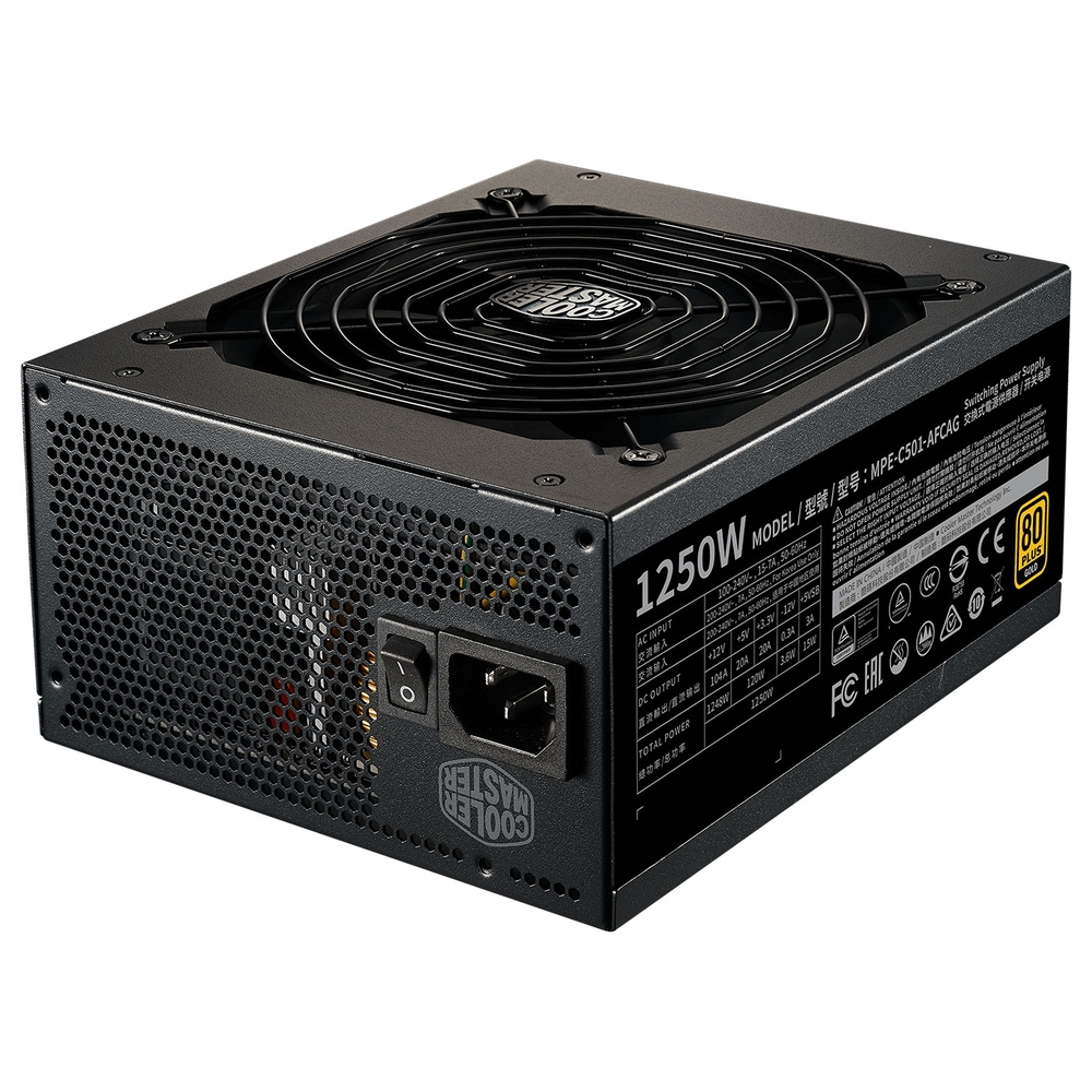 Matériels informatique alimentation COOLER MASTER MWE Gold 1250 Modulaire V2 infinytech Réunion 02