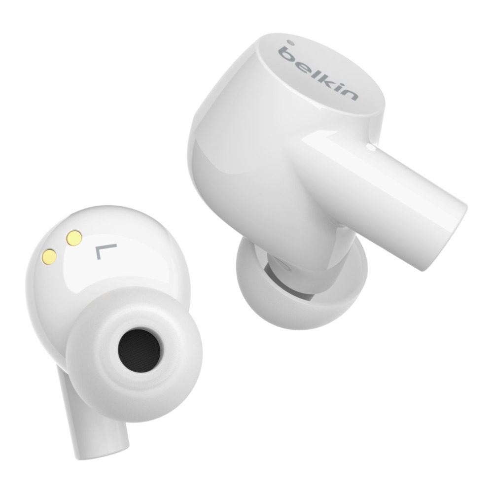 Matériels audio écouteurs sans fil BELKIN SounfForm Rise BNAUC004BTWH Blanc infinytech Réunion 03