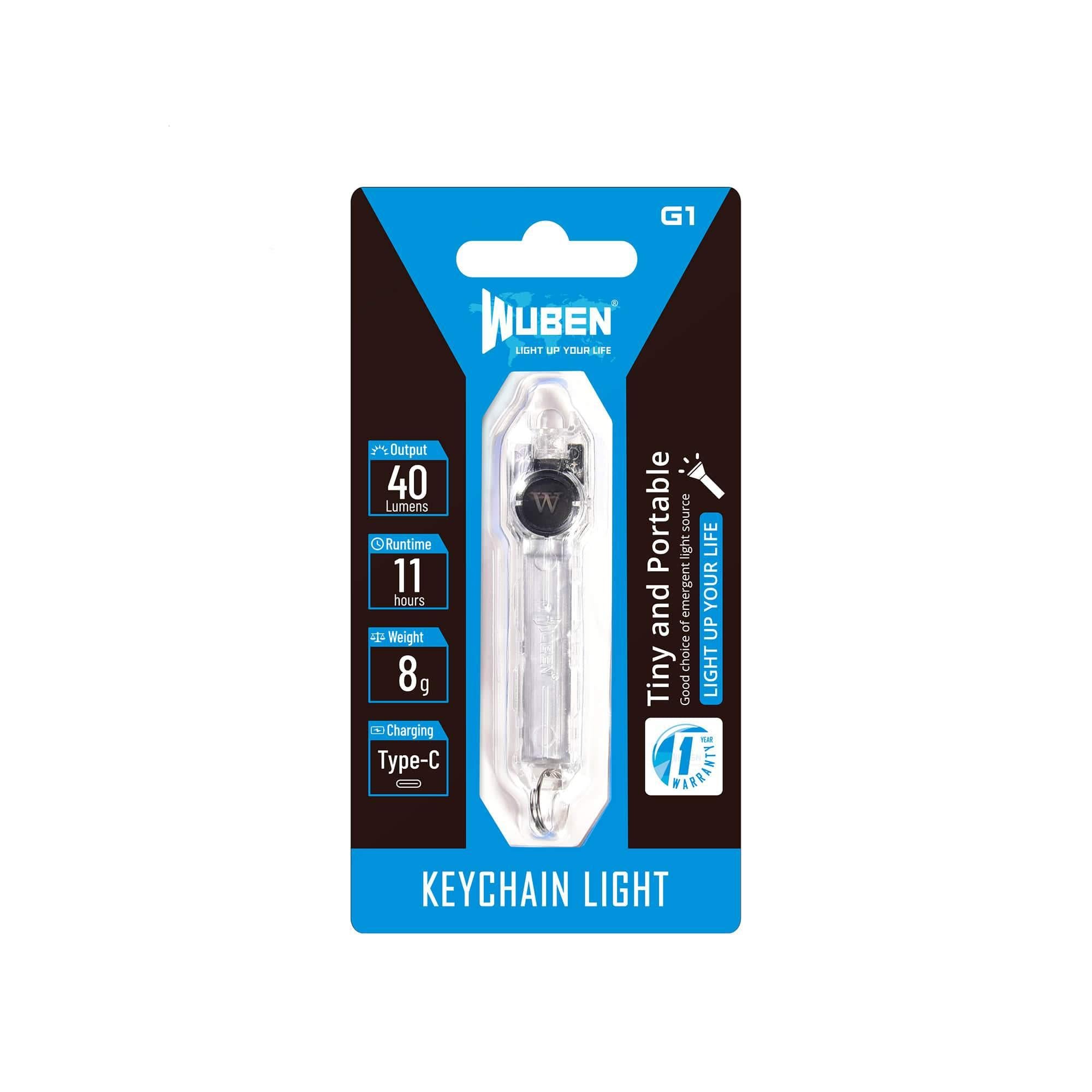 Accessoires mini lampe de poche WUBEN G1 Transparent infinytech Réunion 05