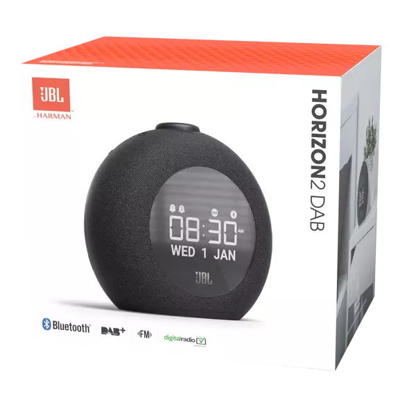 Matériels audio enceinte radio réveil JBL Horizon 2 DAB Grise infinytech Réunion 06