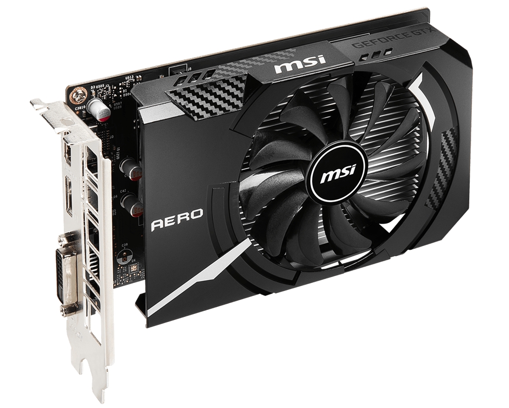 Matériels informatique carte graphique MSI GeForce GTX 1650 D6 AERO ITX OC 4Go GDDR6 infinytech Réunion 03