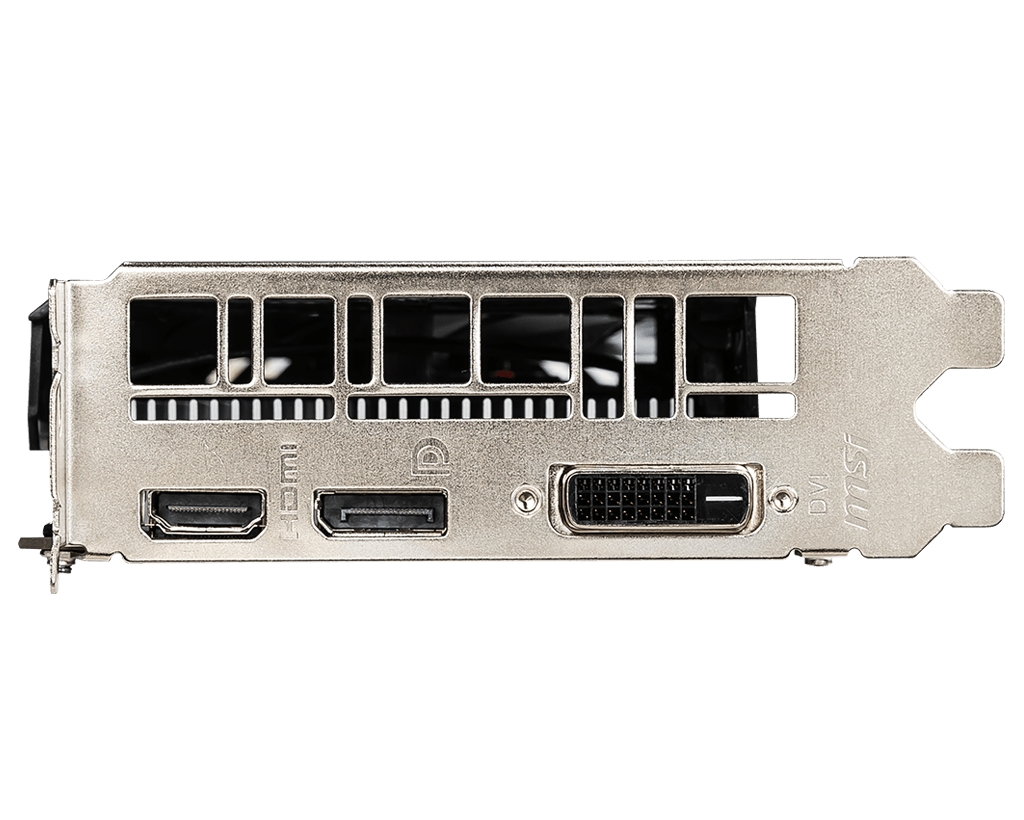 Matériels informatique carte graphique MSI GeForce GTX 1650 D6 AERO ITX OC 4Go GDDR6 infinytech Réunion 04