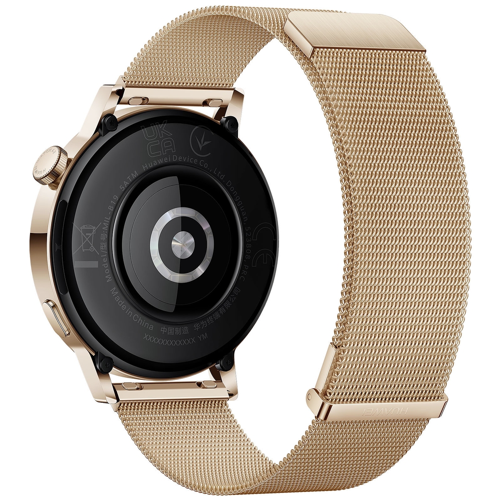 Objets connectés montre connectée HUAWEI Watch GT3 Gold 42mm infinytech Réunion 03