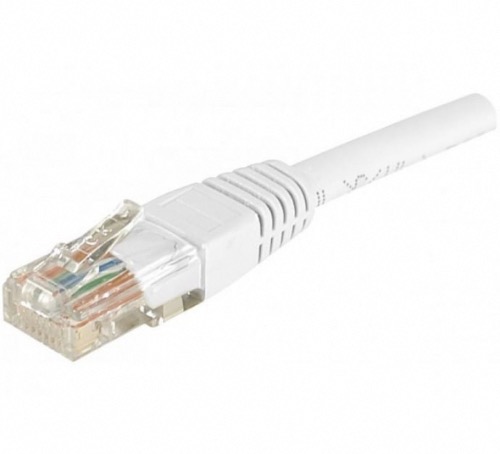 Câble Ethernet Cat 6 50m F/UTP blanc