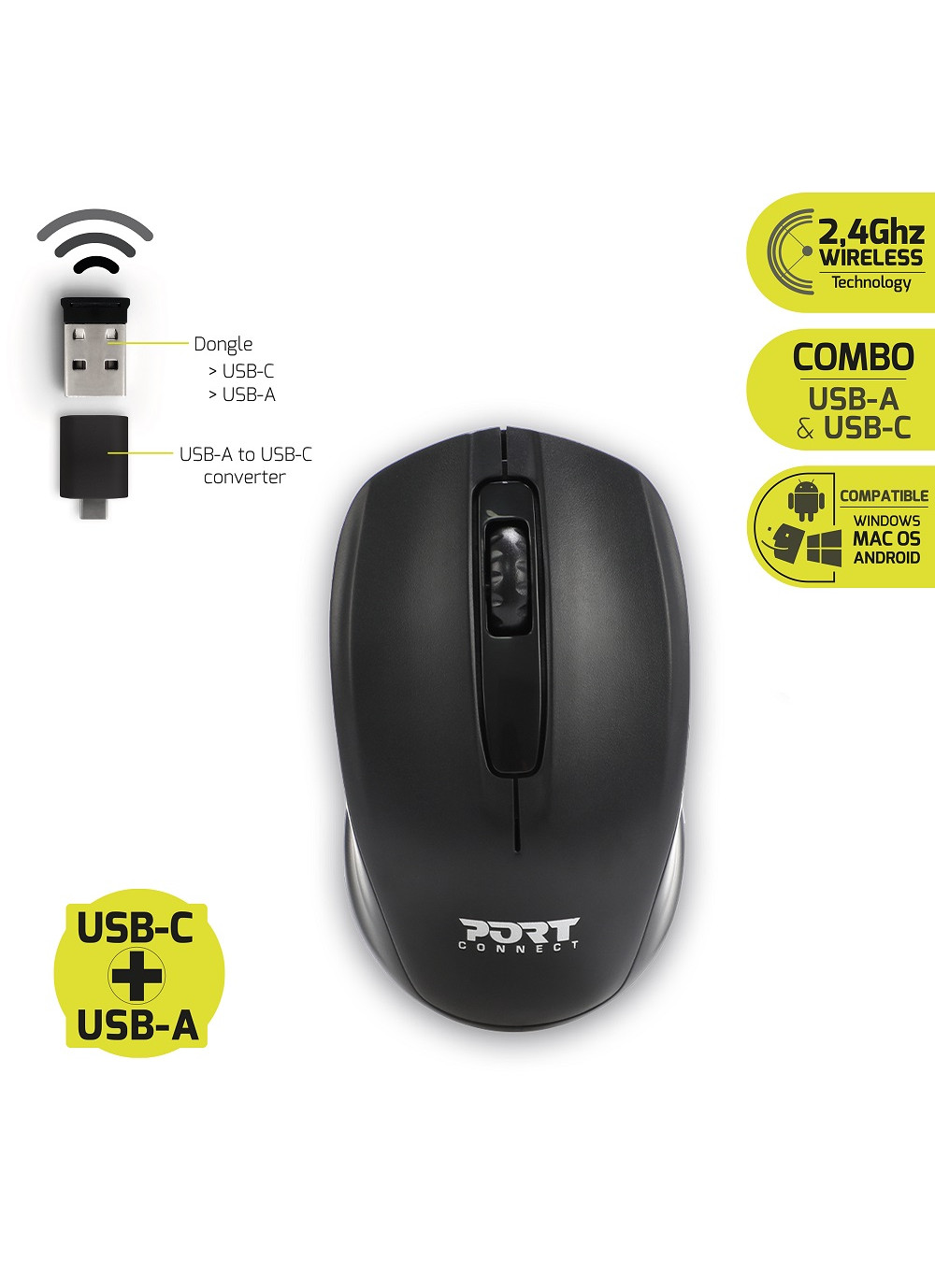 Accessoires informatique sacoche PORT DESIGNS Premium Pack 15.6 pouces infinytech Réunion 03