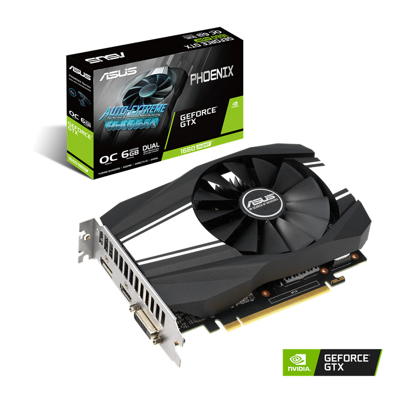 Matériels informatique carte graphique ASUS Phoenix GeForce GTX 1660 SUPER 6G OC Edition infinytech Réunion 01