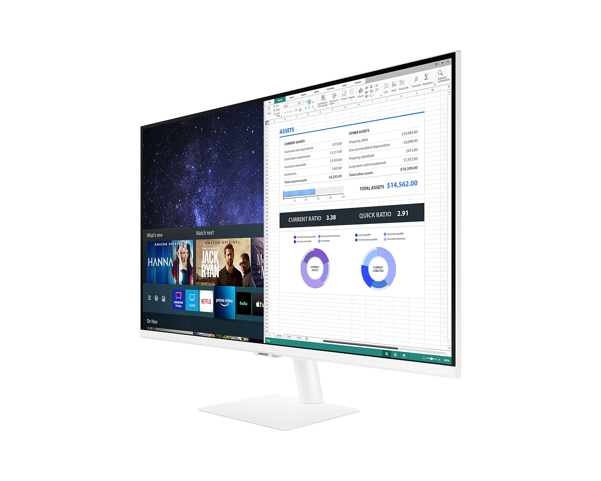 Matériels informatique écran pc SAMSUNG M50A LS32AM503NU avec Smart TV Apps infinytech Réunion 05