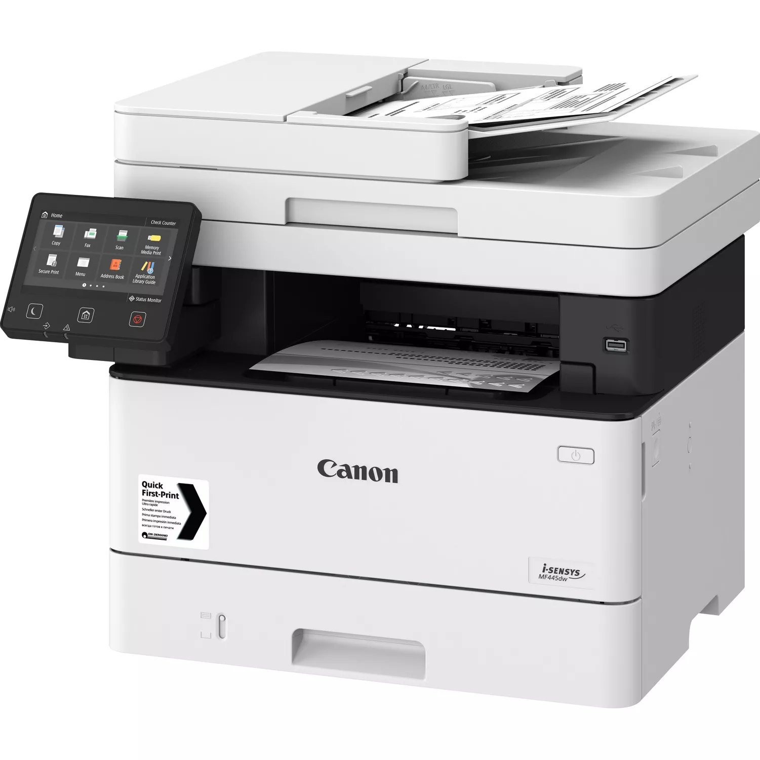 Matériels informatique imprimante laser mono CANON i-SENSYS MF445dw infinytech Réunion 01