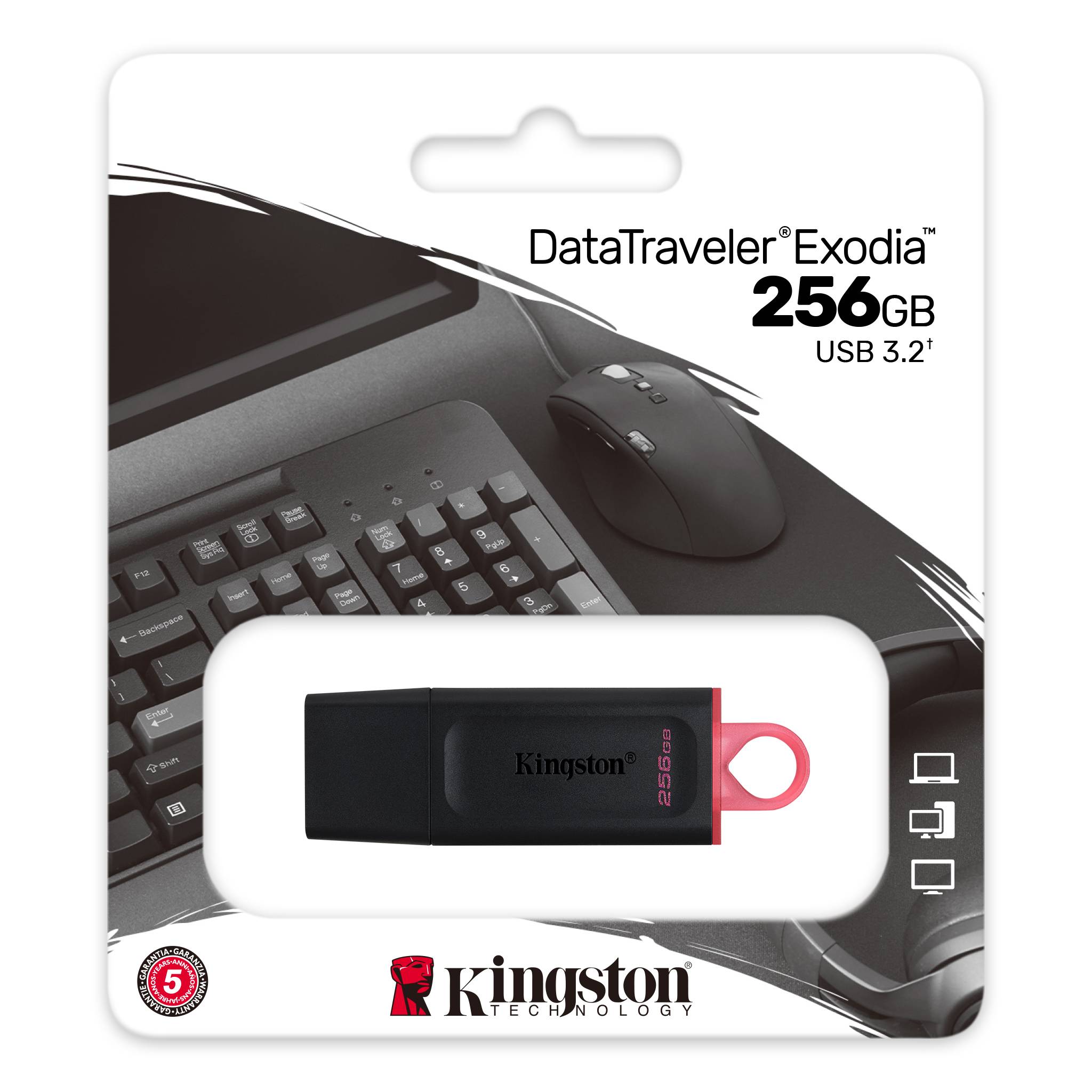 Matériels informatique clé USB 3.0 KINGSTON Exodia 256 Go infinytech Réunion 03