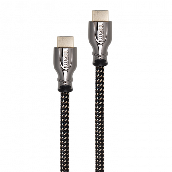 Matériels informatique câble RADIOLA HDMI 2.0 4K Mâle Mâle Nylon 3m Noir infinytech Réunion 01