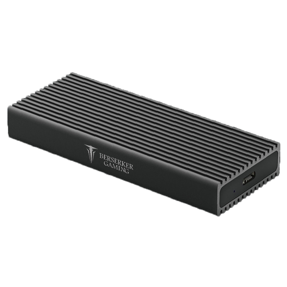 Matériels informatique boitier externe USB-C BERSERKER  pour SSD M.2 NVME PCIE infinytech Réunion 01