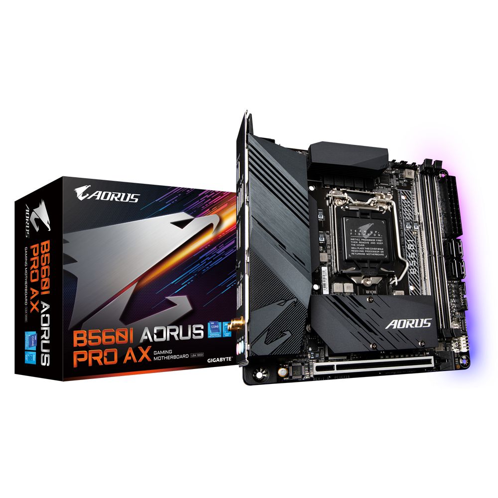 Matériels informatique carte mère GIGABYTE B560I AORUS PRO AX rév. 1.0 infinytech Réunion 01