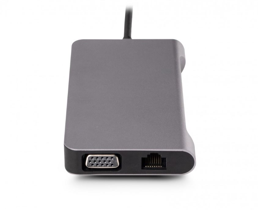 Matériels informatique station daccueil URBAN FACTORY TCM16UF HUBEE PLUS USB-C 100W infinytech Réunion 02