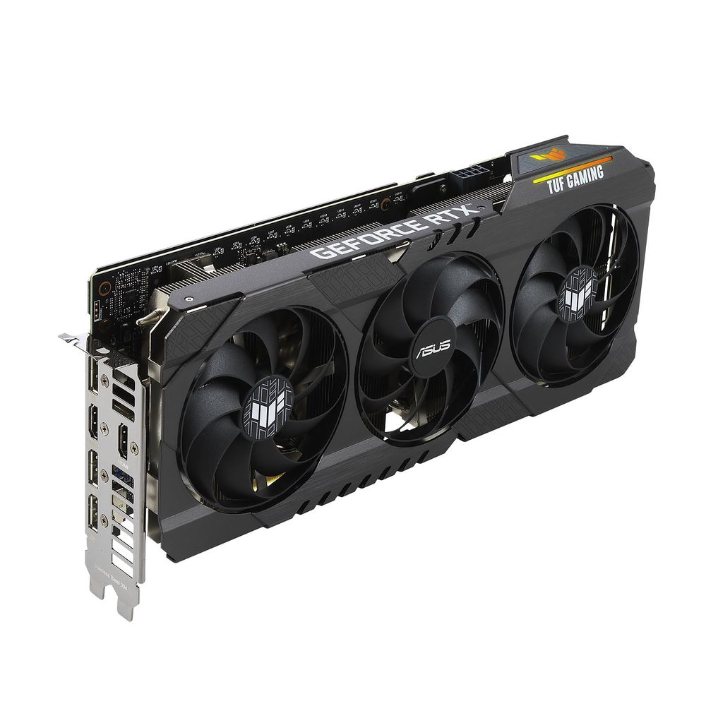 Matériels informatique carte graphique ASUS GeForce RTX 3060 TUF Gaming V2 12GB LHR infinytech Réunion 05