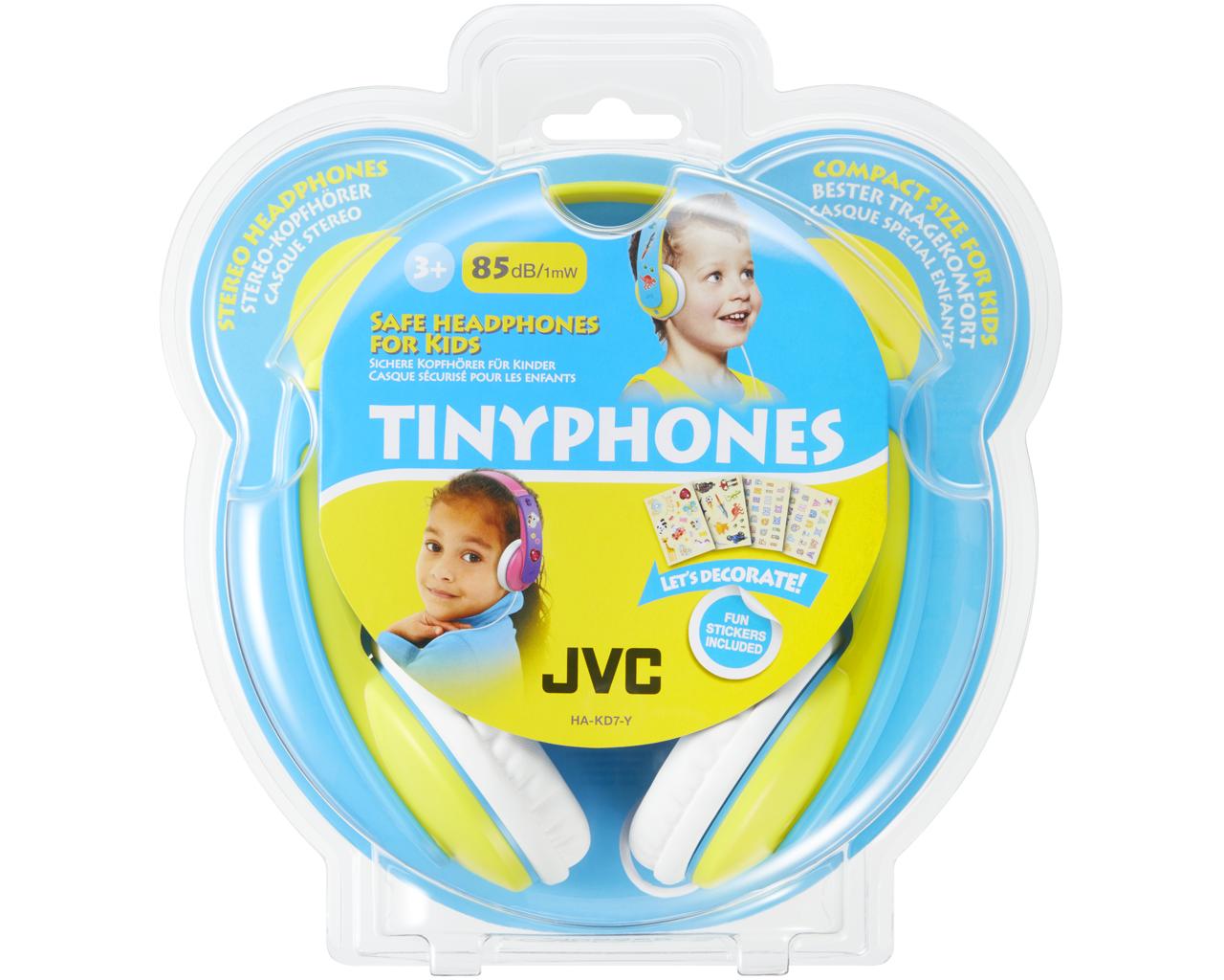 Matériels audio casque pour enfant JVC HA-KD7-Y Jaune infinytech Réunion 02