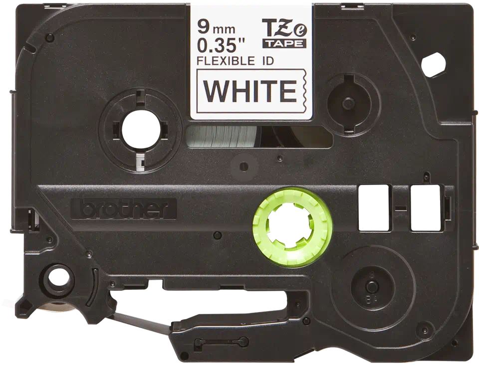 Consommable informatique cassette à ruban BROTHER TZe-FX221 Noir sur blanc 9 mm infinytech Réunion 01