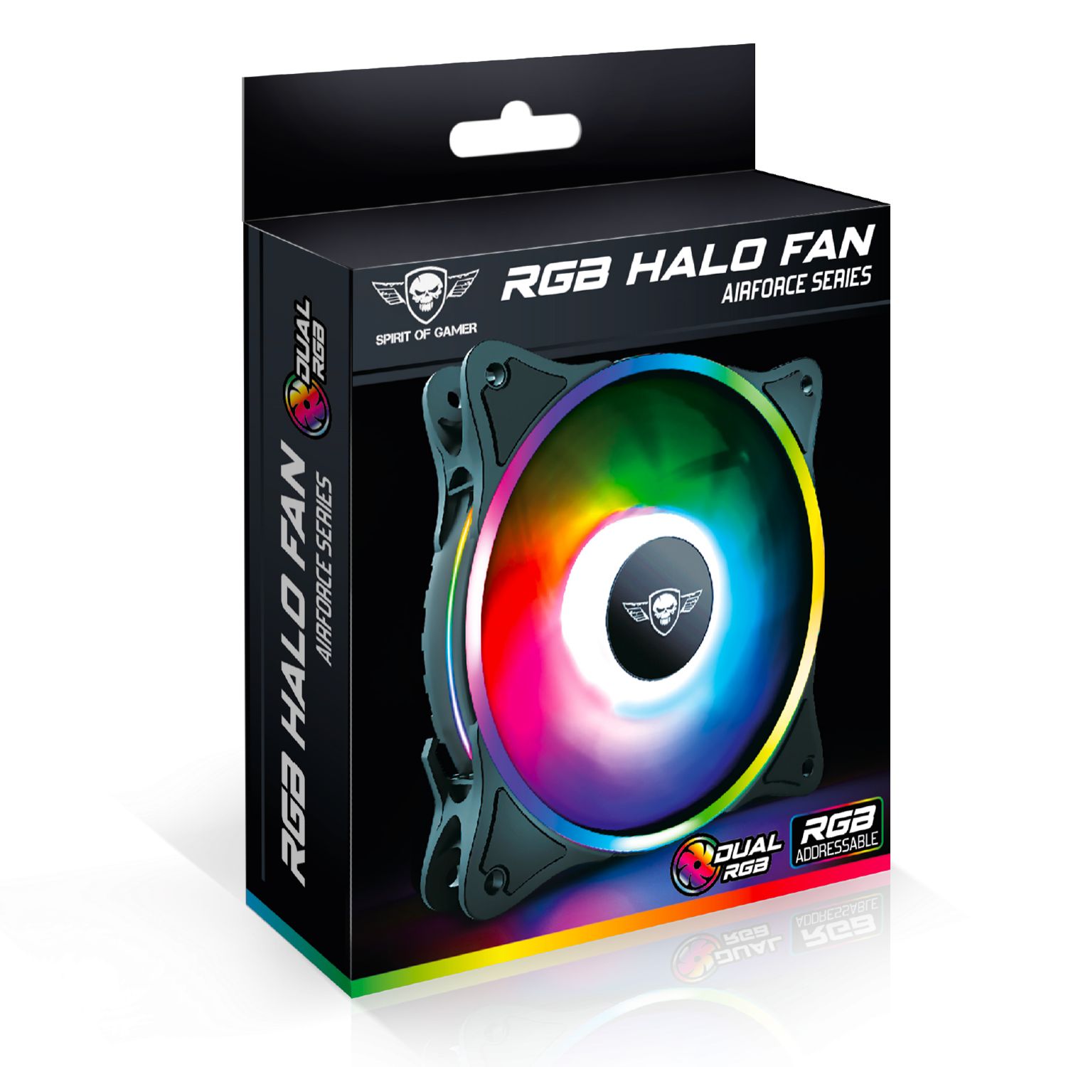 Matériels informatique ventilateur SPIRIT of GAMER AIRFORCE SERIES DUAL RGB 120mm infinytech Réunion 02