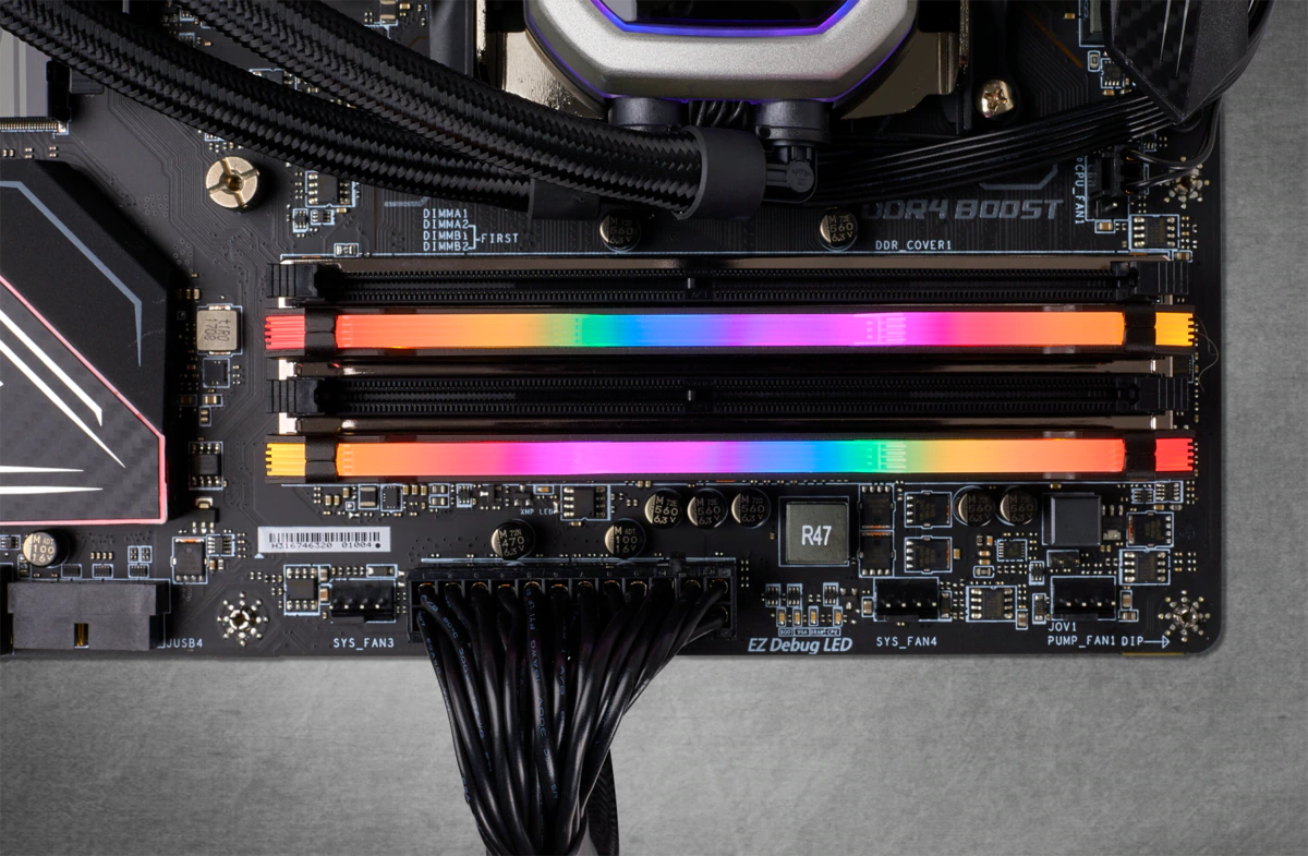 Matériels informatique DIMM CORSAIR VENGEANCE RGB PRO 32 GO 2x16Go DDR4 3600 MHz infinytech Réunion 04