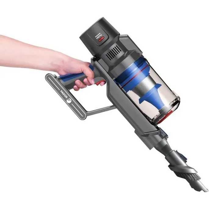 Petit électroménager aspirateur balai sans fil FAGOR FG1007 infinytech Réunion 03