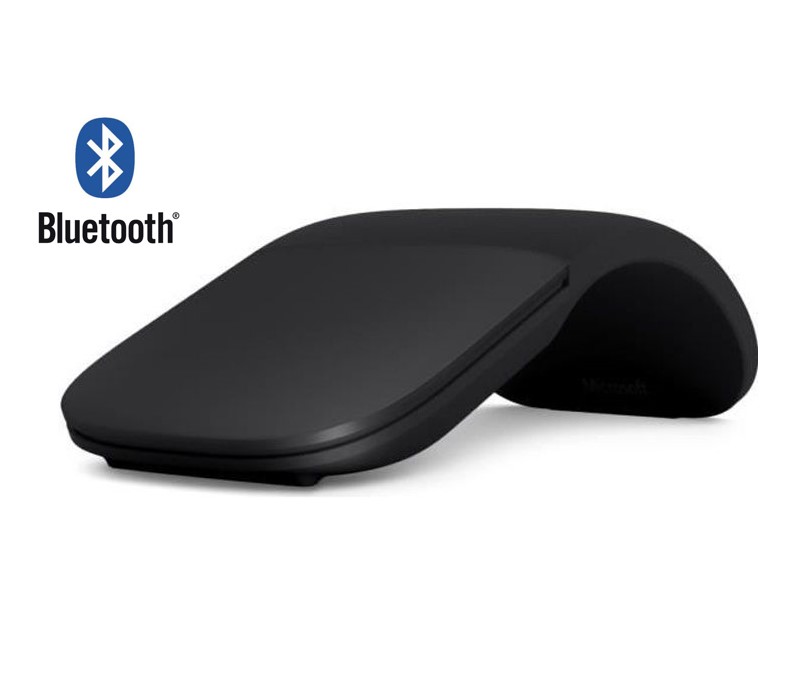 Souris MICROSOFT Arc Mouse Bluetooth Noire - infinytech-reunion