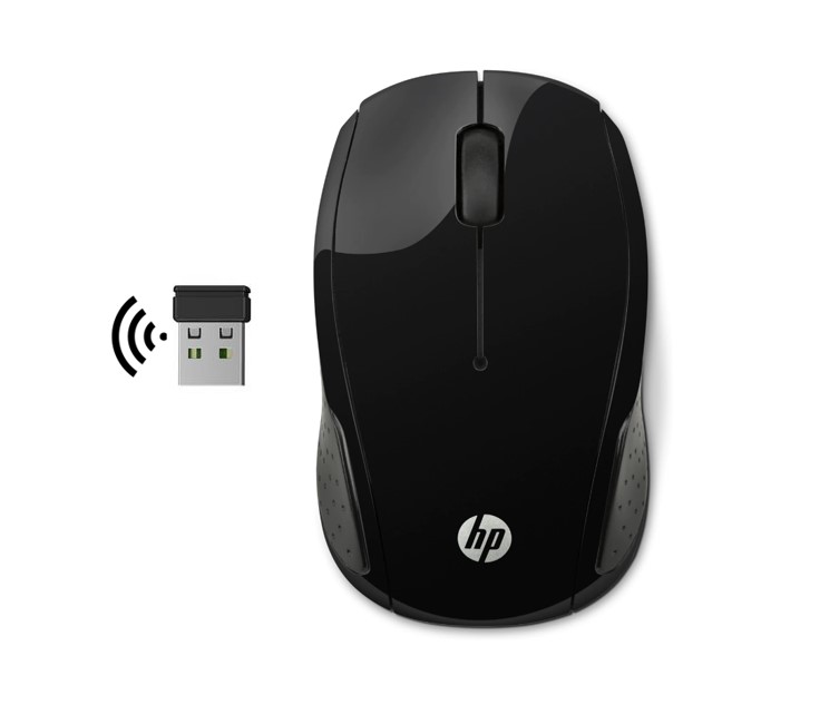 Matériels informatique Souris HP 200 Sans Fil Noire infinytech Réunion 07