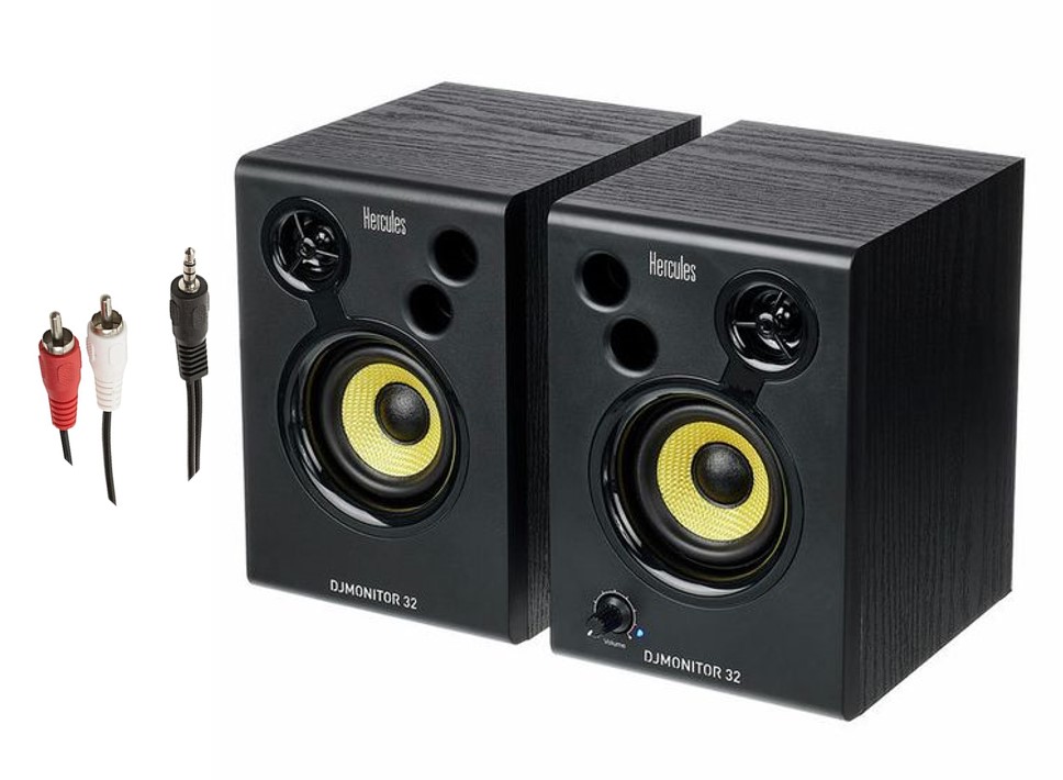 Matériels informatique Haut-parleurs HERCULES DJMonitor 32 Filaire 30W infinytech Réunion 16