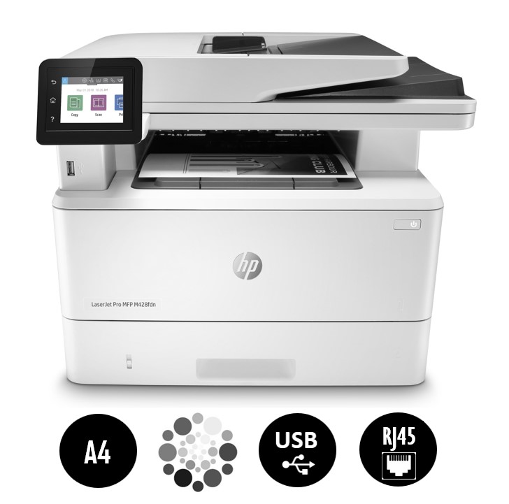 Matériels informatique Laser Mono Multifonctions HP LaserJet Pro M428fdn Réseau infinytech Réunion 17