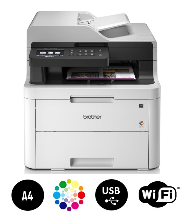 Laser Couleur Multifonction BROTHER MFC-L3710CW Wi-Fi - infinytech-reunion