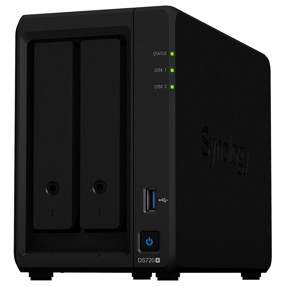 Matériels informatique NAS SYNOLOGY DiskStation DS720Plus 2 Baies infinytech Réunion 012