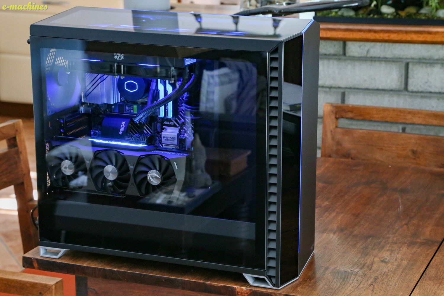 Matériels informatique E-MACHINES Fractal Vector RS TG Blackout i7-12700KF et RTX 3080 Ti infinytech Réunion 01