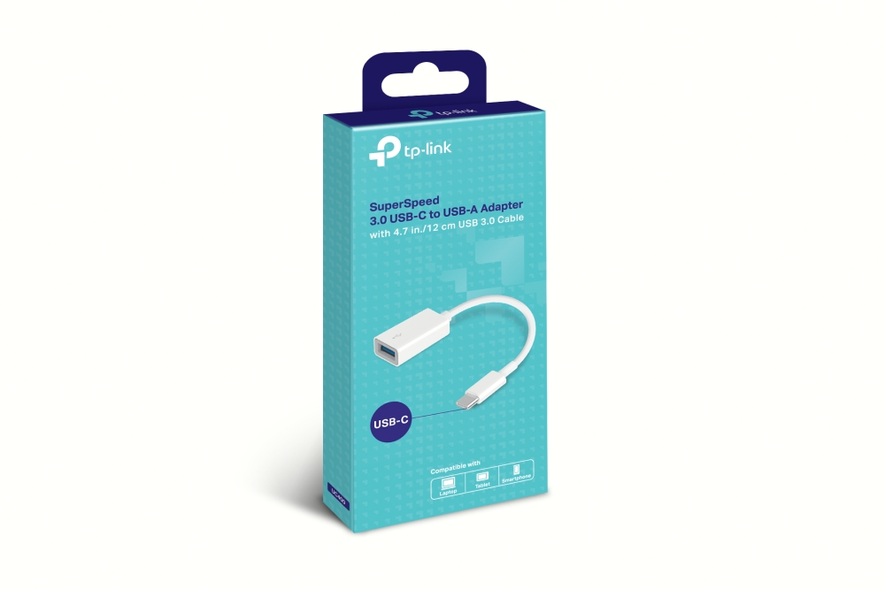 Matériels informatique adaptateur TP-LINK UC400 USB-C Mâle vers USB-A Femelle infinytech Réunion 02